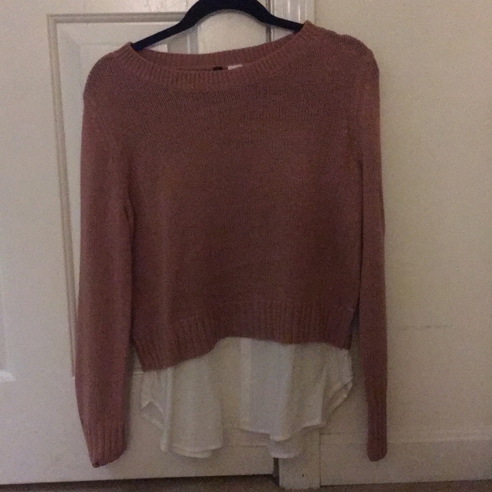 H&M layered sweater